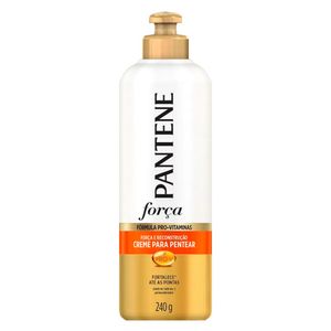 Creme para Pentear Pantene Força e Reconstrução 240g