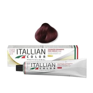 Coloração Itallian Color Professional 5.62 Castanho Vermelho Irisado 60g