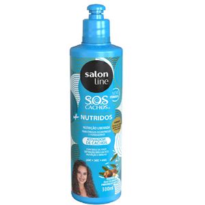 Ativador de Cachos Salon Line S.O.S Cachos Argan Nutrição Liberada 300ml