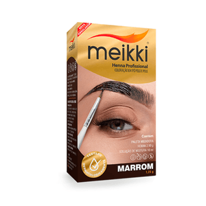 Henna Profissional Meikki Marrom - 1,25g