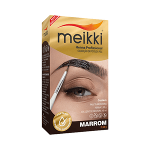 Henna Profissional Meikki Marrom - 2,50g