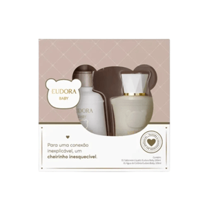 Kit Água De Colônia 100 ml + Sabonete Líquido  Eudora Baby 200 ml