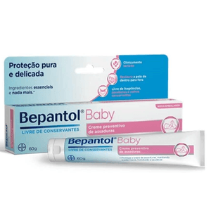 Creme Preventivo de Assaduras Para Bebês Bepantol Baby 60G