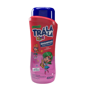 Shampoo 2 em 1 Meninas Trá Lá Lá Kids 480ml