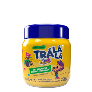 Gel Fixador Brilho Molhado Trá Lá Lá Kids 250g