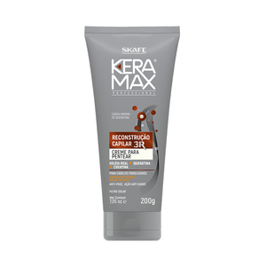Creme para Pentear Skafe Keramax Reconstrução Capilar - 200g