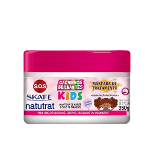 Máscara de Tratamento Skafe Natutrat SOS Cachinhos Brilhantes Kids - 350g