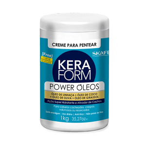 Creme para Pentear Skafe Keraform Power Óleos 1kg
