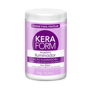 Creme para Pentear Skafe Keraform Ametista Iluminador 1kg