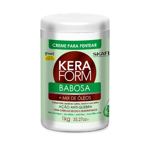 Creme para Pentear Skafe Keraform Babosa 1kg