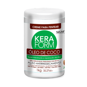 Creme para Pentear Skafe Keraform Óleo de Coco 1kg