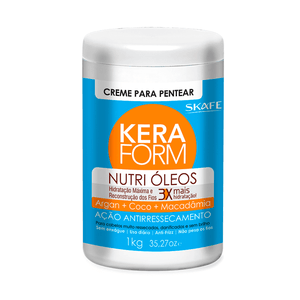 Creme para Pentear Skafe Keraform Nutri Óleos 1kg