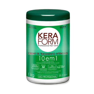 Creme de Tratamento Intensivo Skafe Keraform 10 em 1 1kg