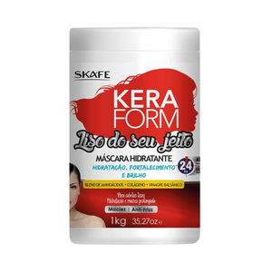 Máscara Hidratante Skafe Keraform Liso do seu Jeito 1 kg