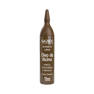 Ampola de Tratamento Skafe Óleo de Rícino - 10ml