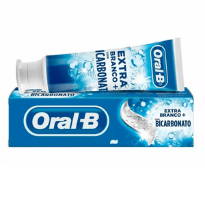 Creme Dental Com Bicarbonato Oral-B Extra Branco 70g