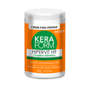 Creme para Pentear Skafe Keraform Hipervit H9 1kg
