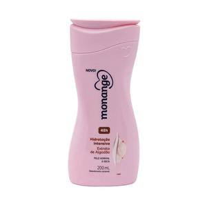 Hidratante Corporal Monange Hidratação Intensiva Extrato de Algodão Pele Normal a Seca - 200ml