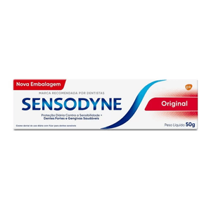 Creme Dental Sensodyne Original para Dentes Sensíveis 50g