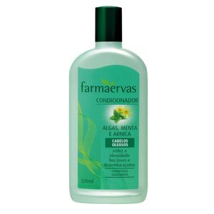 Condicionador Farmaervas Algas, Menta e Arnica 320ml
