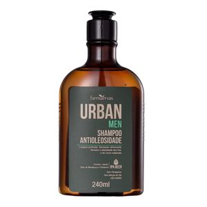 Shampoo Farmaervas Urban Men Antioleosidade 240ml
