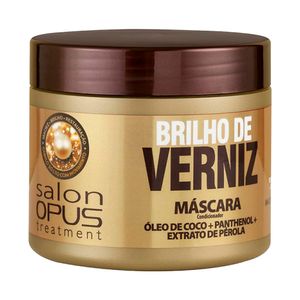 Máscara de tratamento salon opus brilho de verniz 400g