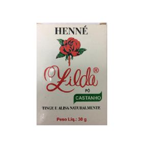 Henê Zilda Pó Castanho 30g