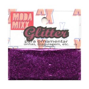 Glitter ModaMixx Para Unhas e Maquiagem Pink 2,5g
