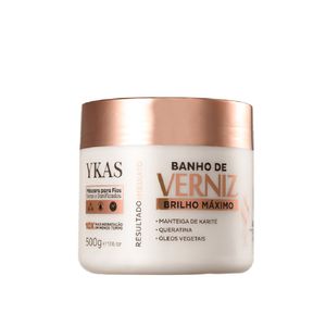 Máscara Ykas Banho de Verniz 500g