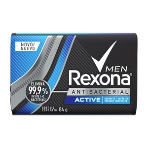 Sabonete em Barra Rexona Men Antibacterial Active 84g