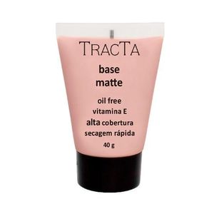 Base Matte Tracta Alta Cobertura Cor 01 40g