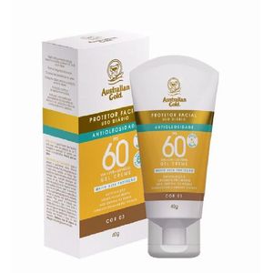 Protetor Solar Facial Australian Gold FPS 60 Cor 03 40g