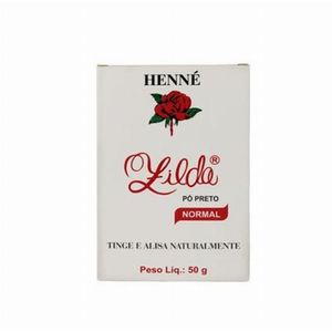 Henê Zilda Pó Preto Normal 50g