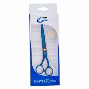 Tesoura Profissional Umi Fio Navalha DA-70 Azul 7.0 Polegadas