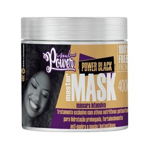 Máscara Soul Power Intensiva Power Black Master 400g