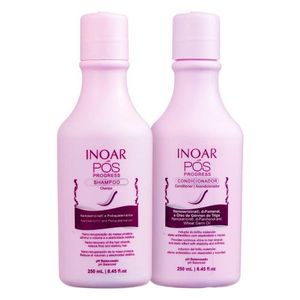 Kit Inoar Pós Progress Shampoo e Condicionador 250ml