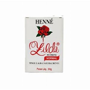 Henê Zilda Pó Preto Normal 30g