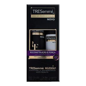 Kit tresemmé reconstrução e força shampoo 400ml + condicionador 200ml