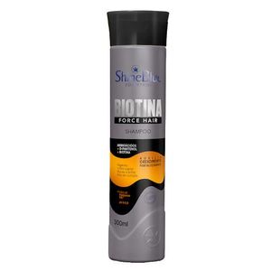 Shampoo Shine Blue Biotina Force Hair 300ml