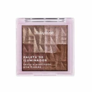 Paleta de Iluminador Ruby Rose Glowist HB7234 12,8g