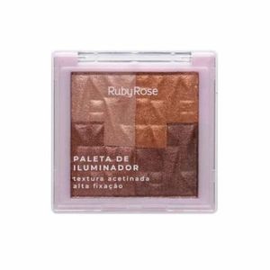 Paleta De Iluminador Ruby Rose Master Glow 12,8g