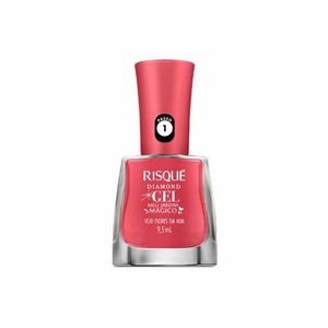 Esmalte Risqué Diamond Gel Meu Jardim Mágico Vejo Flores em Mim