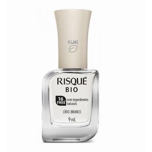 Esmalte Risqué Bio Lírio Branco 9ml