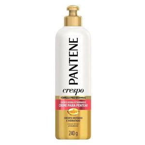 Creme para pentear pantene crespo cachos hidra-vitaminados 240g