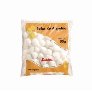 Algodão Sussex Bola Branca 50G