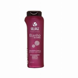 Shampoo Sillage Premium Banho de Brilho 300ml