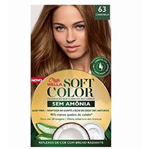 Tonalizante Wella Soft Color Caramelo Dourado 63