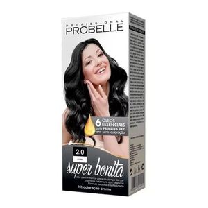 Coloração Probelle Super Bonita 2.0 Preto 50g