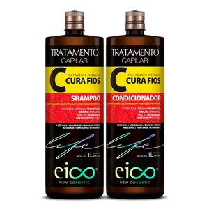 Kit Eico Cura Fios 1 Litro