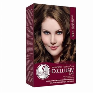 Tonalizante Haskell Excllusiv 630 Louro Escuro Dourado